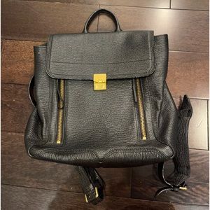 BLACK FANCY BACKPACK